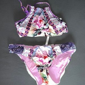 Worn once nanette leopore two piece swimsuit